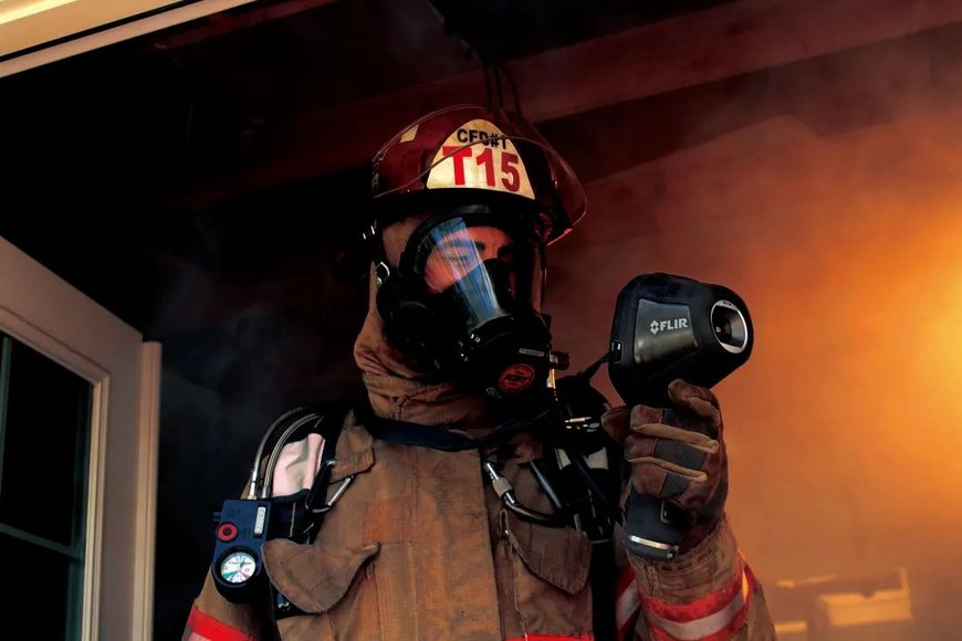 百米大厦瞬时浓烟滚滚，消防员们该如何保障人身安全呢？